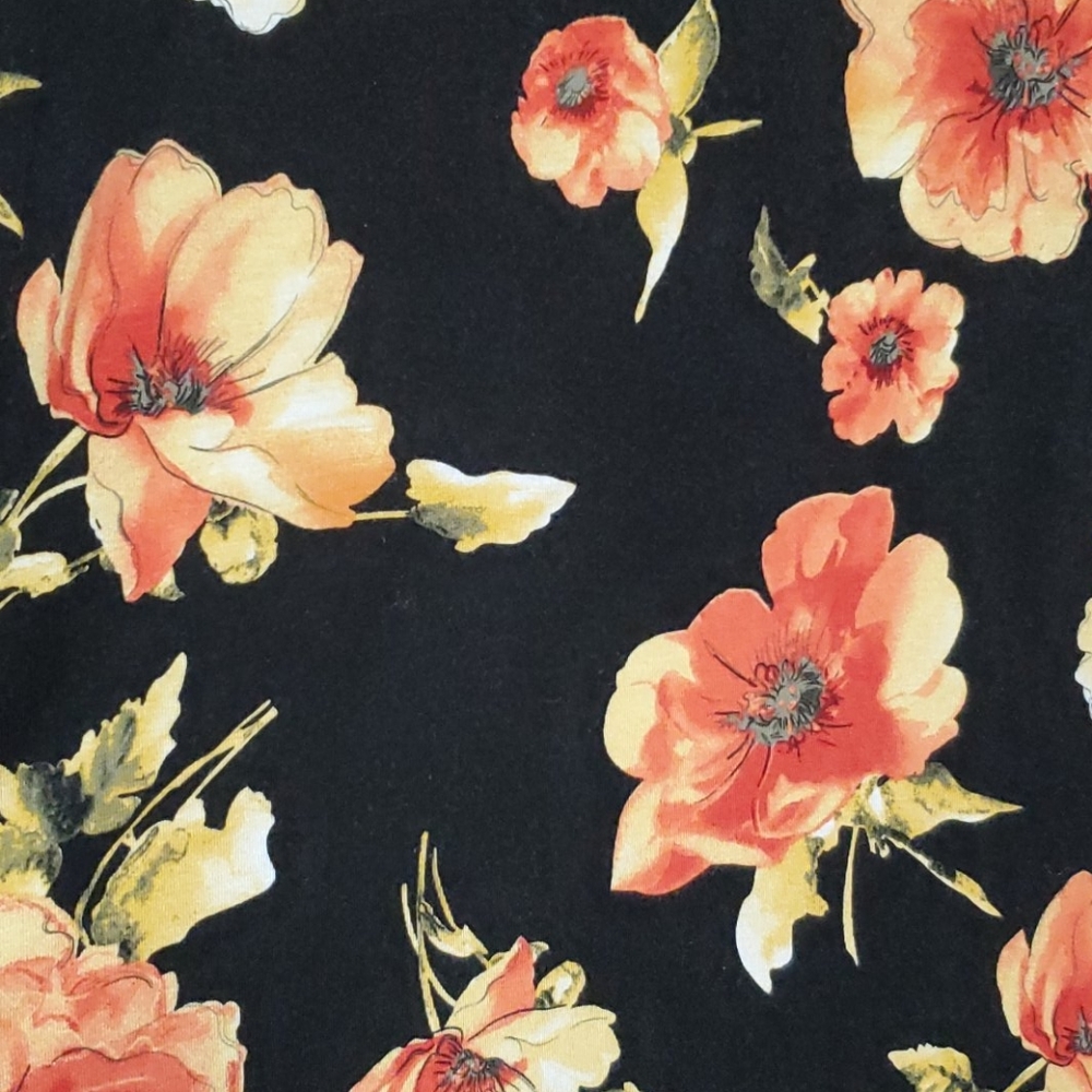Bleuh Ciel Maxi Floral Wrap Dress. - Picture 9 of 12